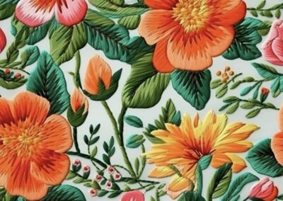 Embroidered Flowers 137