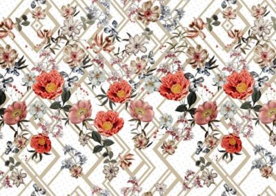 Flowers and Shapes 123