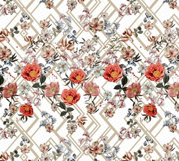 Flowers and Shapes 123