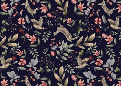 Into the Woods blau 50