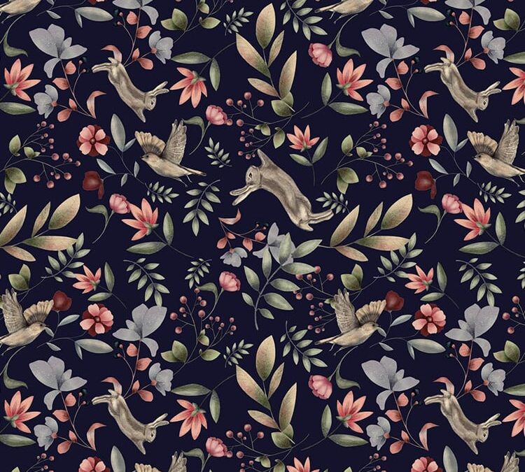 Into the Woods blau 50