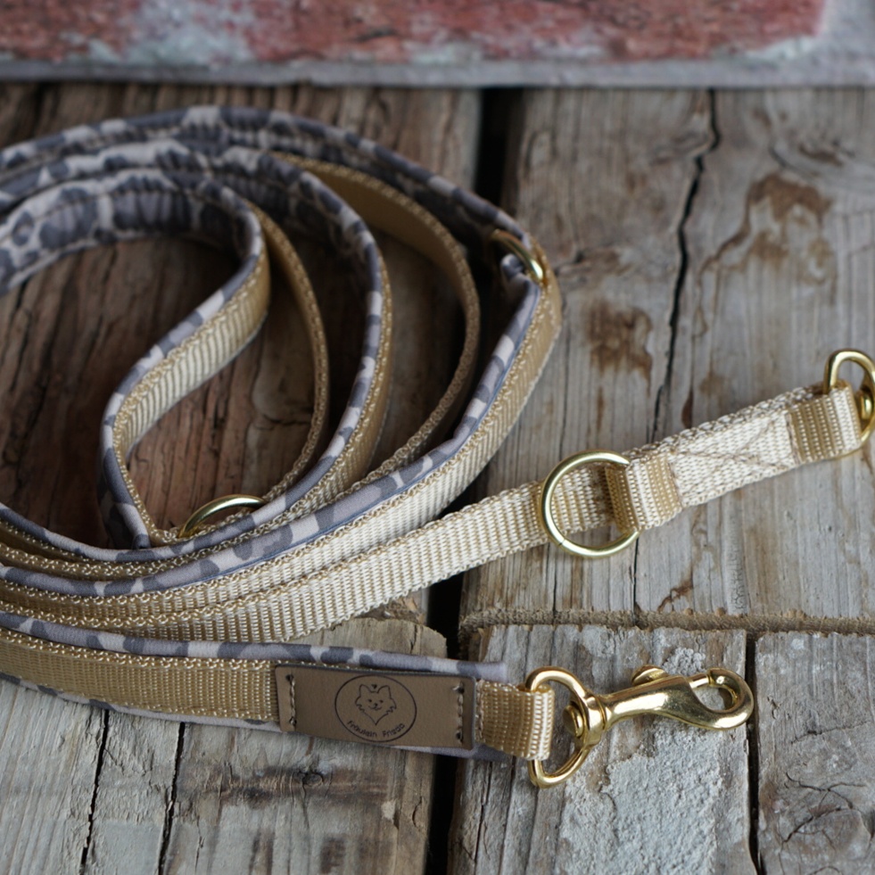 Gurtbandleine Leo Love beige