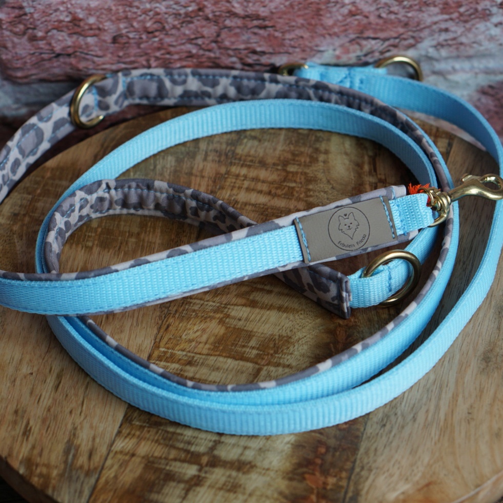 Gurtbandleine Leo Love blue