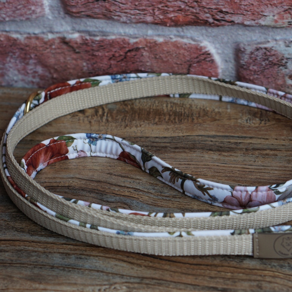 Gurtbandleine Mohn beige