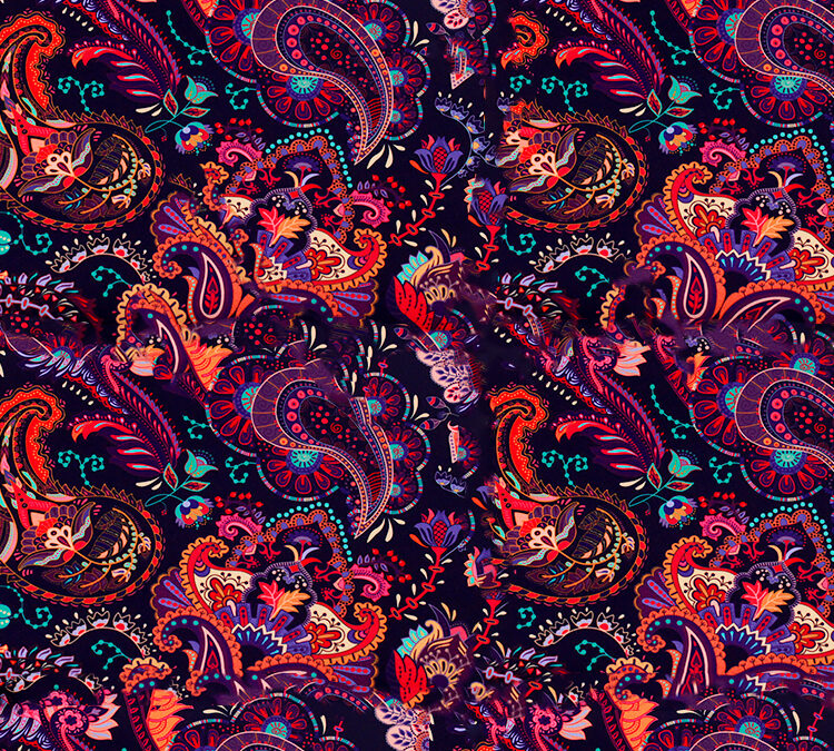 Paisley Lila 81