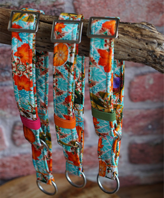 Premium Zugstopp Halsband Sweet Valencia