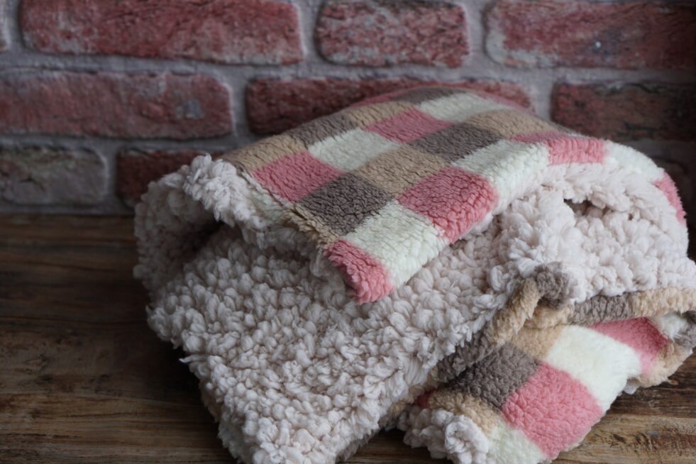 Kuscheldecke Pastell Karos