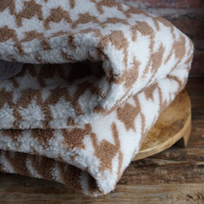 Kuschelplaid Pied de Poule