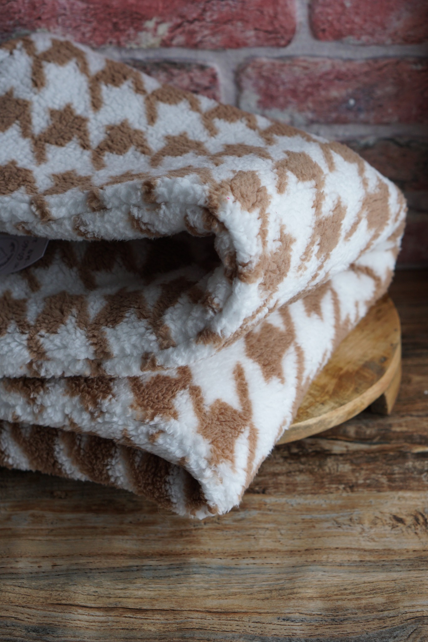 Kuschelplaid Pied de Poule