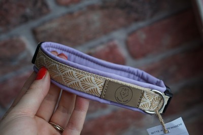 Halsband Golden Boho / Flieder