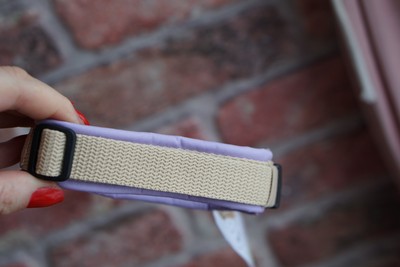 Halsband Golden Boho / Flieder – Bild 2