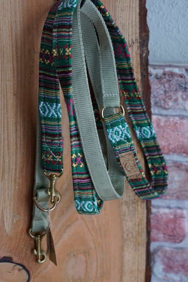 Gurtbandleine Boho Green