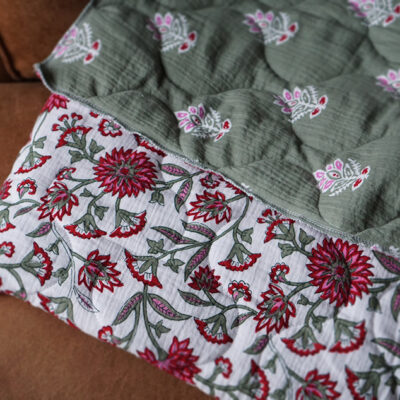 Botanical Musselin Plaid